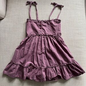 Charming Mauve Kids Dress